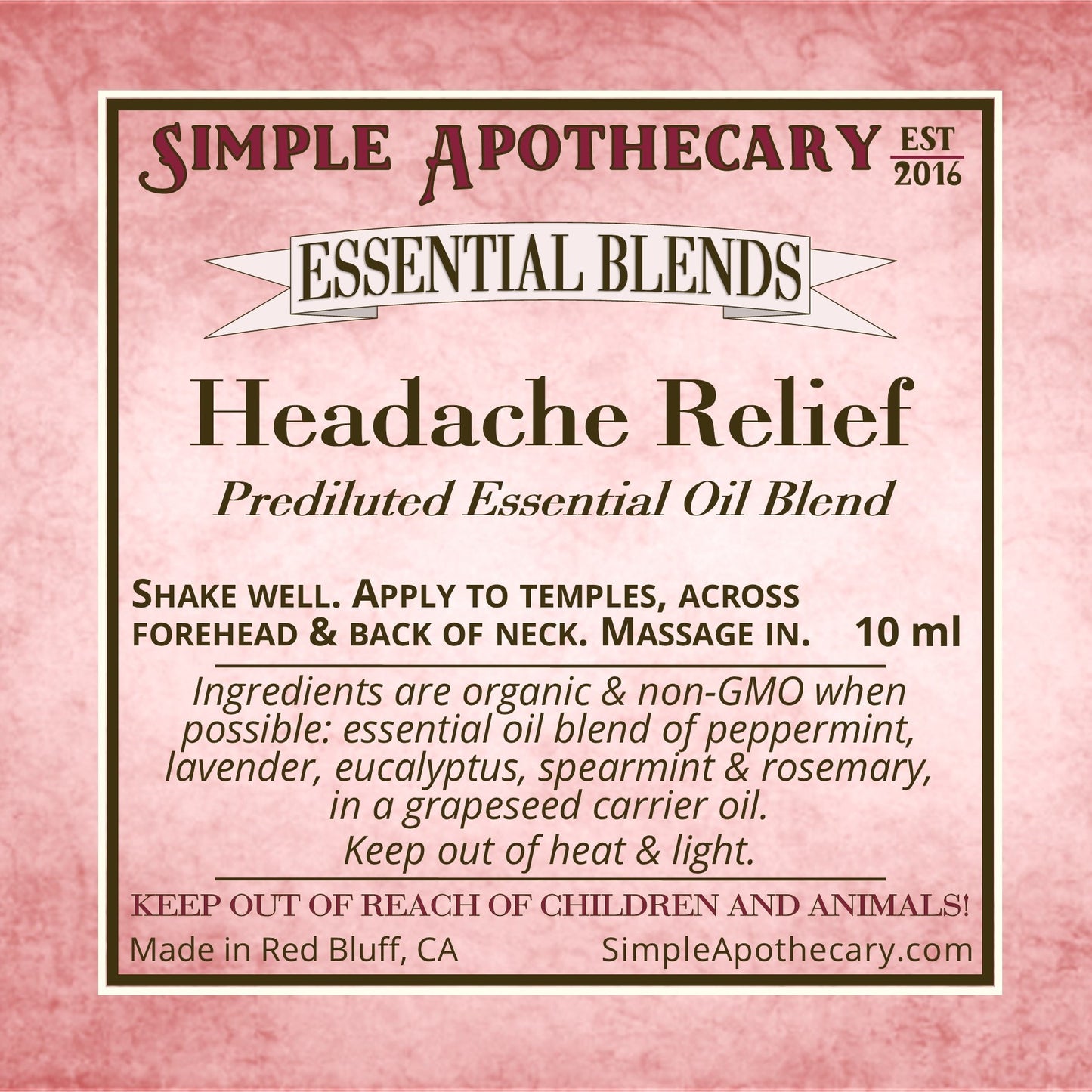 Essential Blends: Roll-on Prediluted Blends