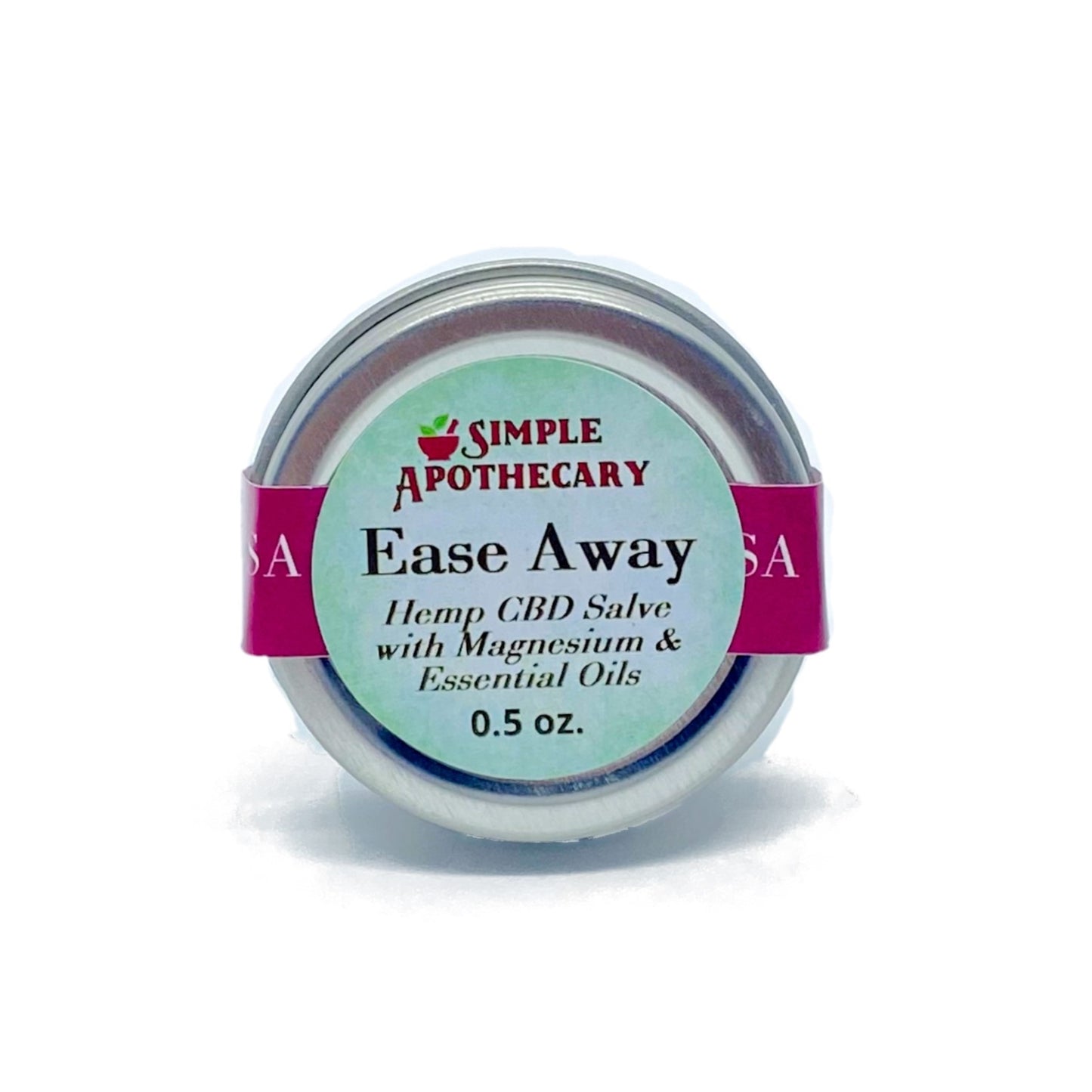 Ease Away Hemp CBD and Magnesium in 0.5 oz trial-size