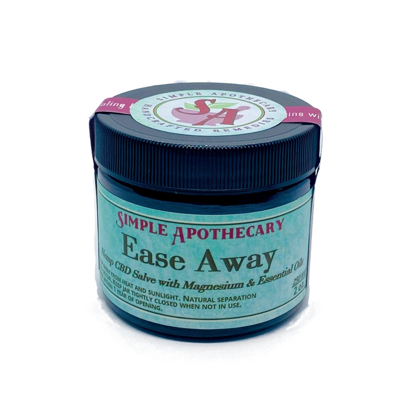 Ease Away 2.0 oz Hemp CBD Salve with Magnesium & Essential Oils