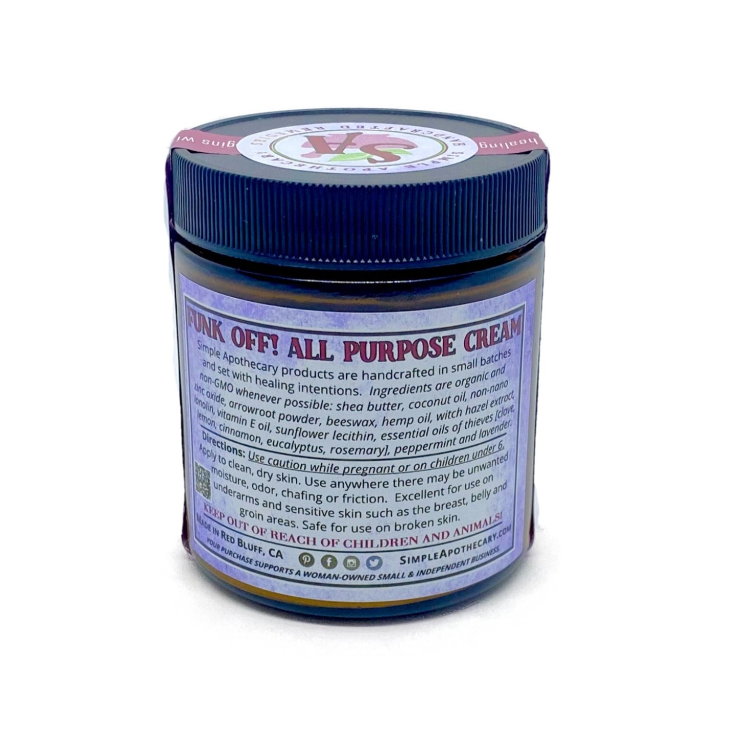 Funk Off 4.0 oz All Purpose After Shower Cream Works All Over the Body