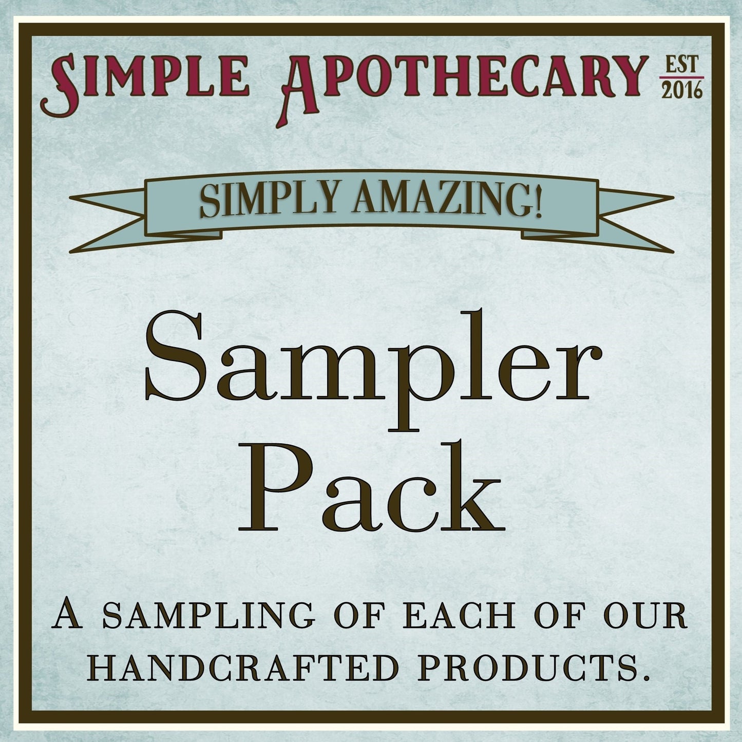 Sampler Pack- square